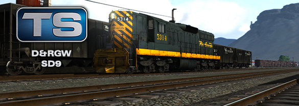 Train Simulator: D&RGW SD9 Loco Add-On