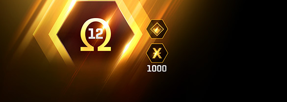 EVE Online: 12 месяцев Омега-статуса + 1000 Плексов + Rare SKINR crate