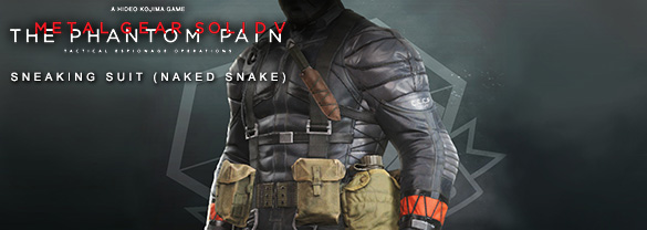 METAL GEAR SOLID V: THE PHANTOM PAIN - Sneaking Suit (Naked Snake)